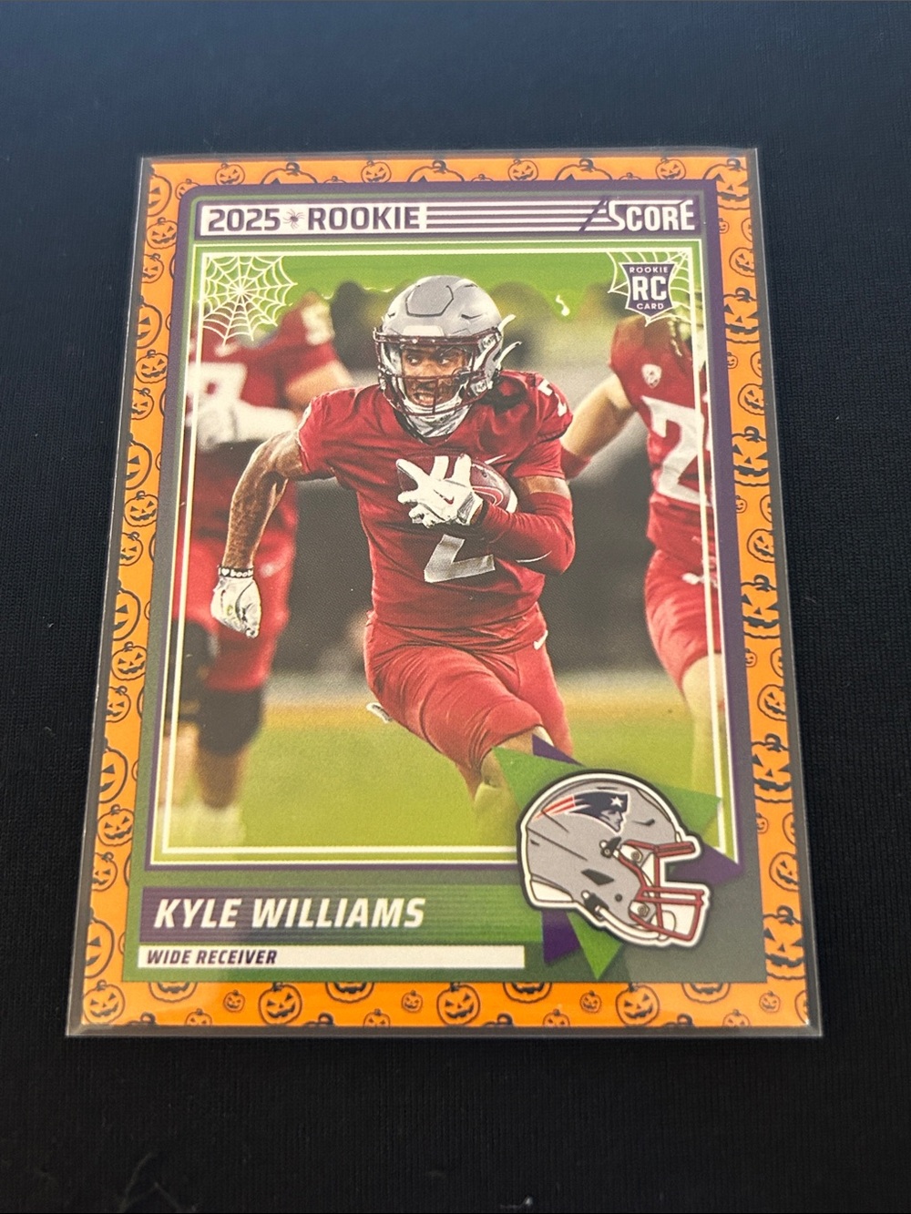 2025 Rookie Football Trading Card - Kyle Williams New England Patriots